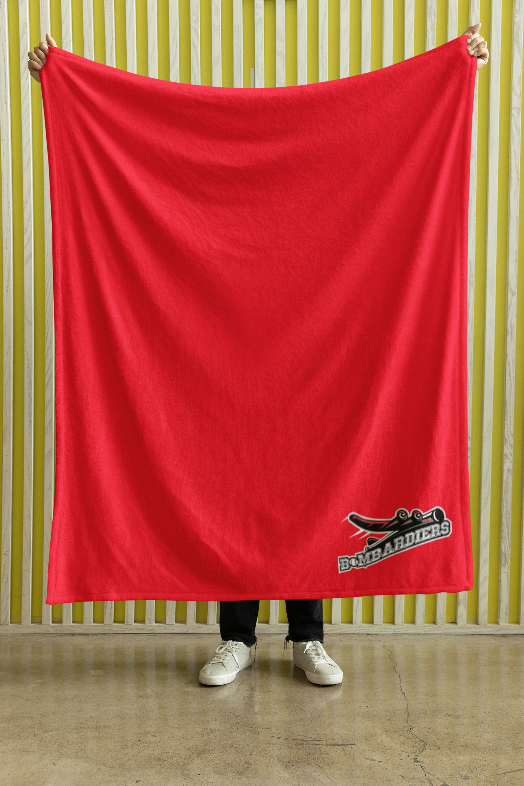 couverture extérieur Bombardier (50''x60'')