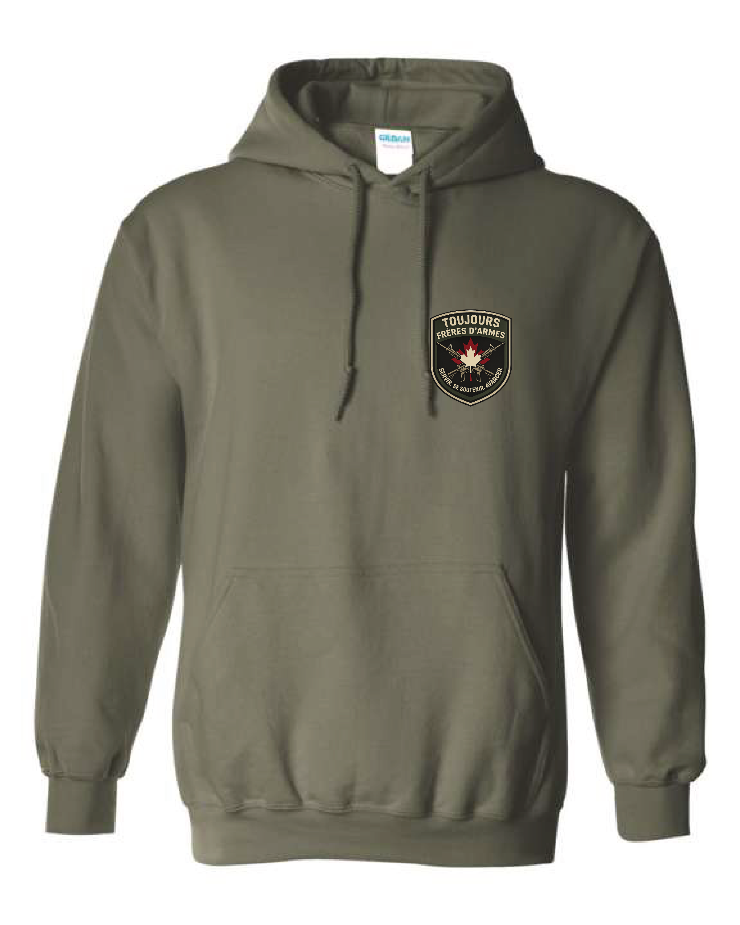 Hoodie coton Toujours Frères d'Armes