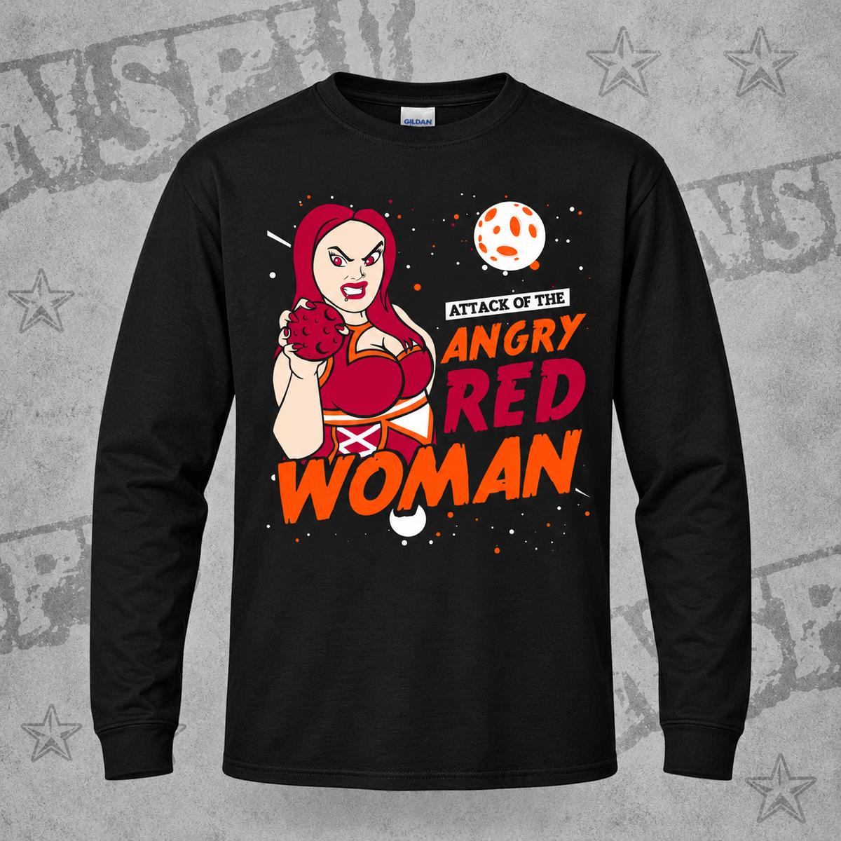 Azaelle — Attack of the Angry Red Woman