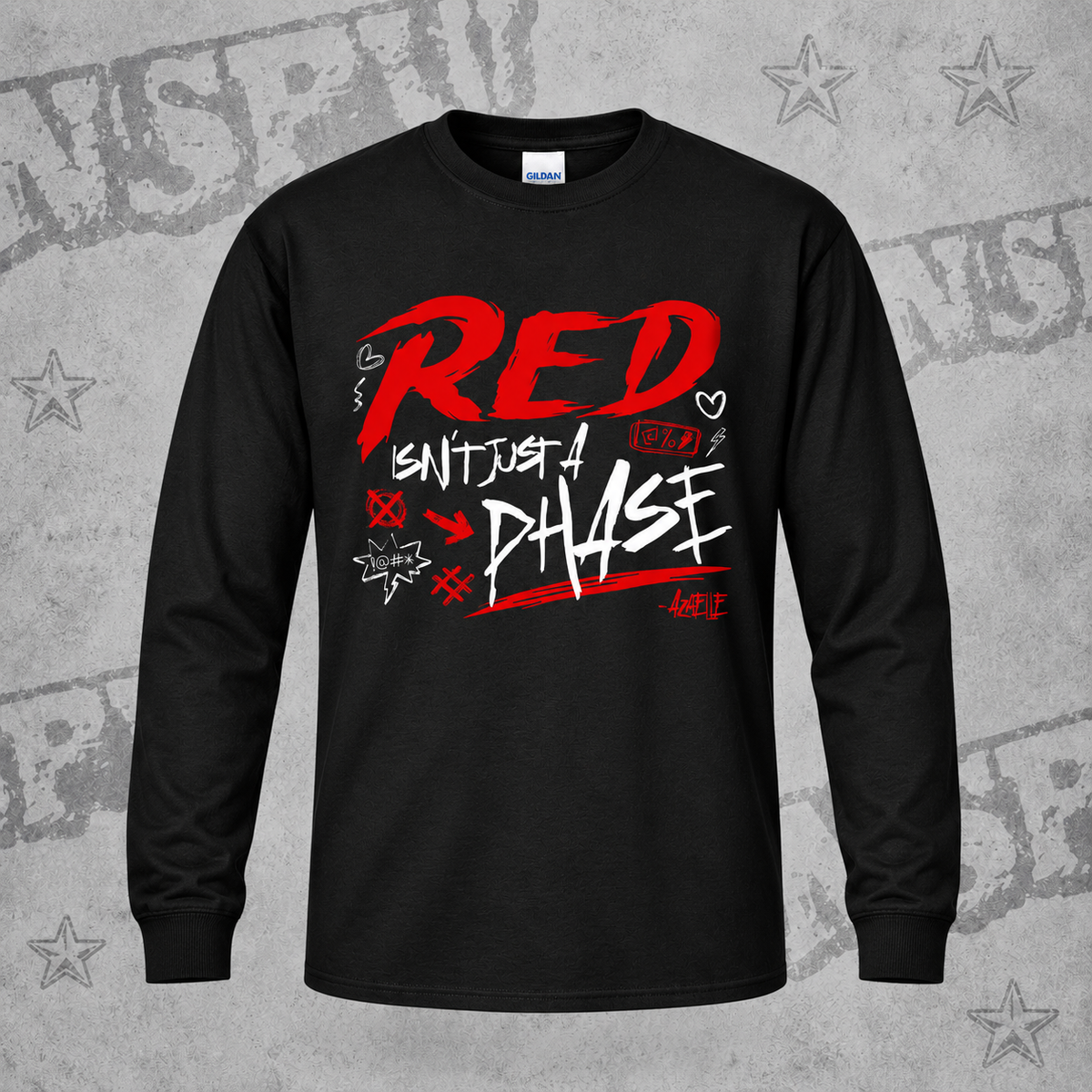 Azaelle — Red Isn’t Just a Phase (noir)