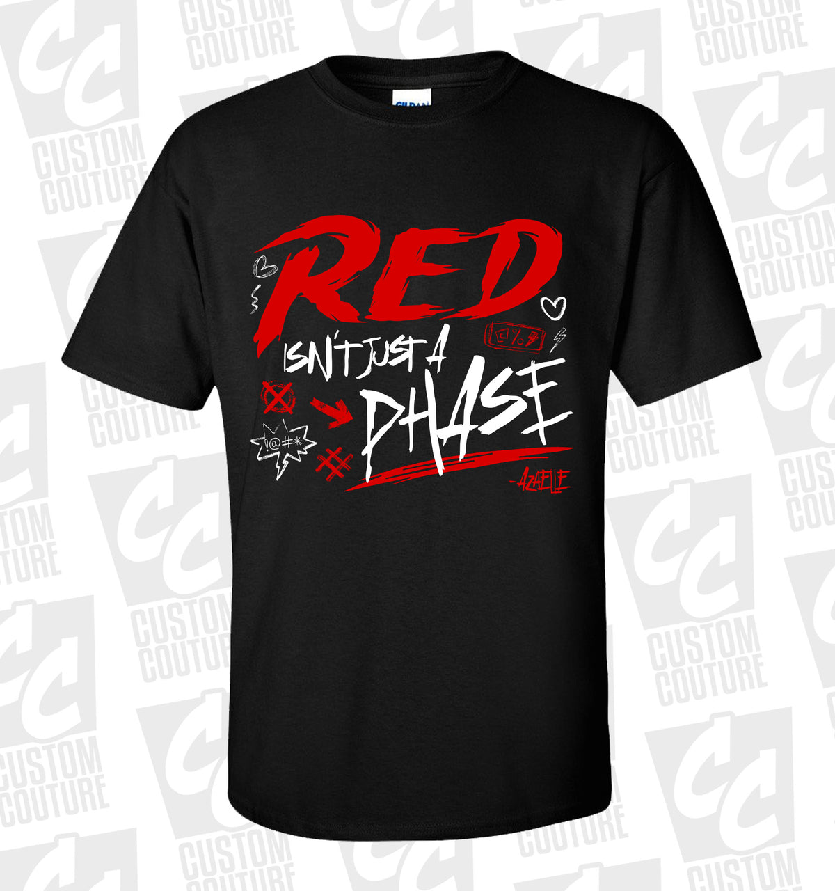 Azaelle — Red Isn’t Just a Phase (noir)