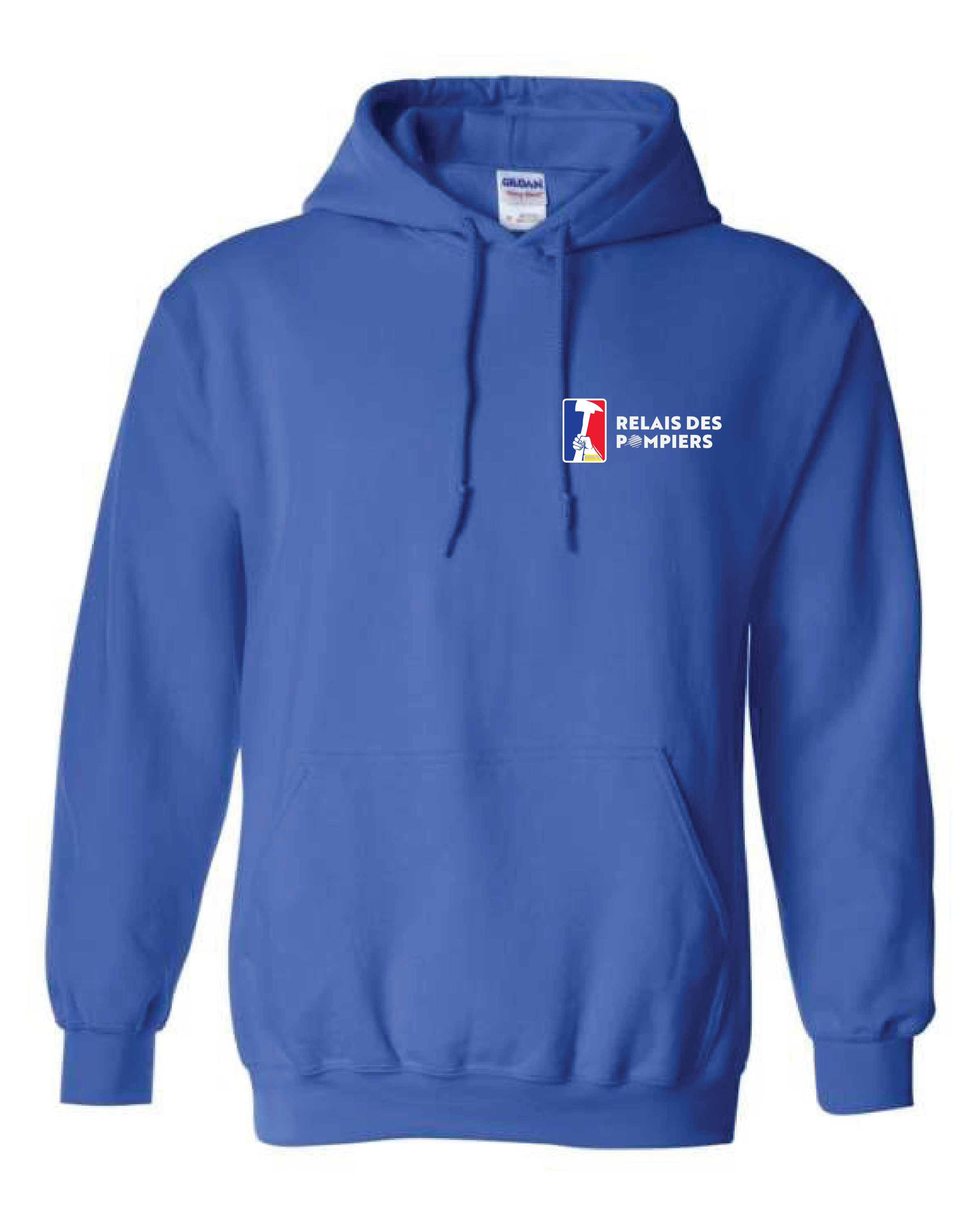 Hoodie en coton Relais des Pompiers