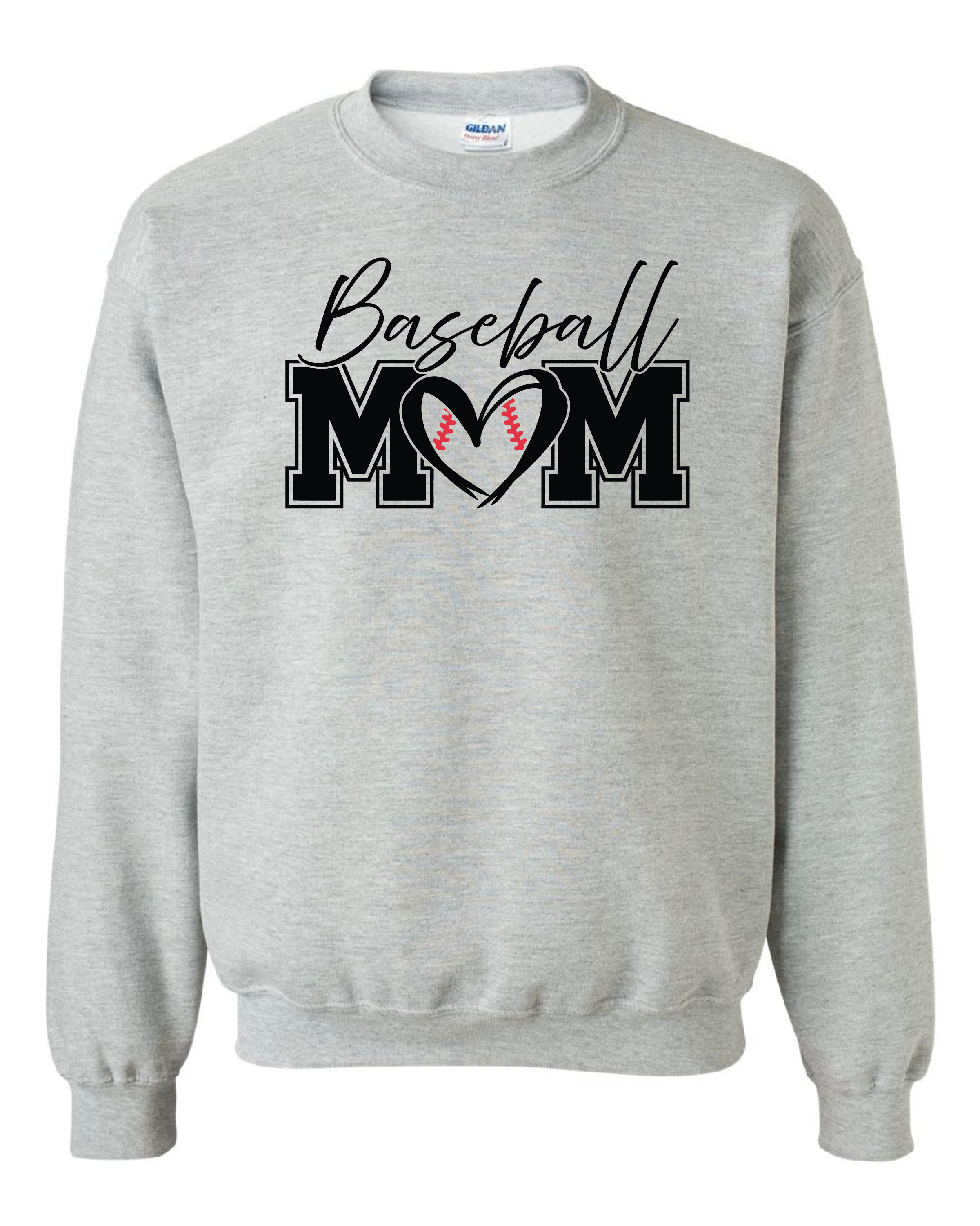 Crewneck Baseball mom As du Grand Portneuf