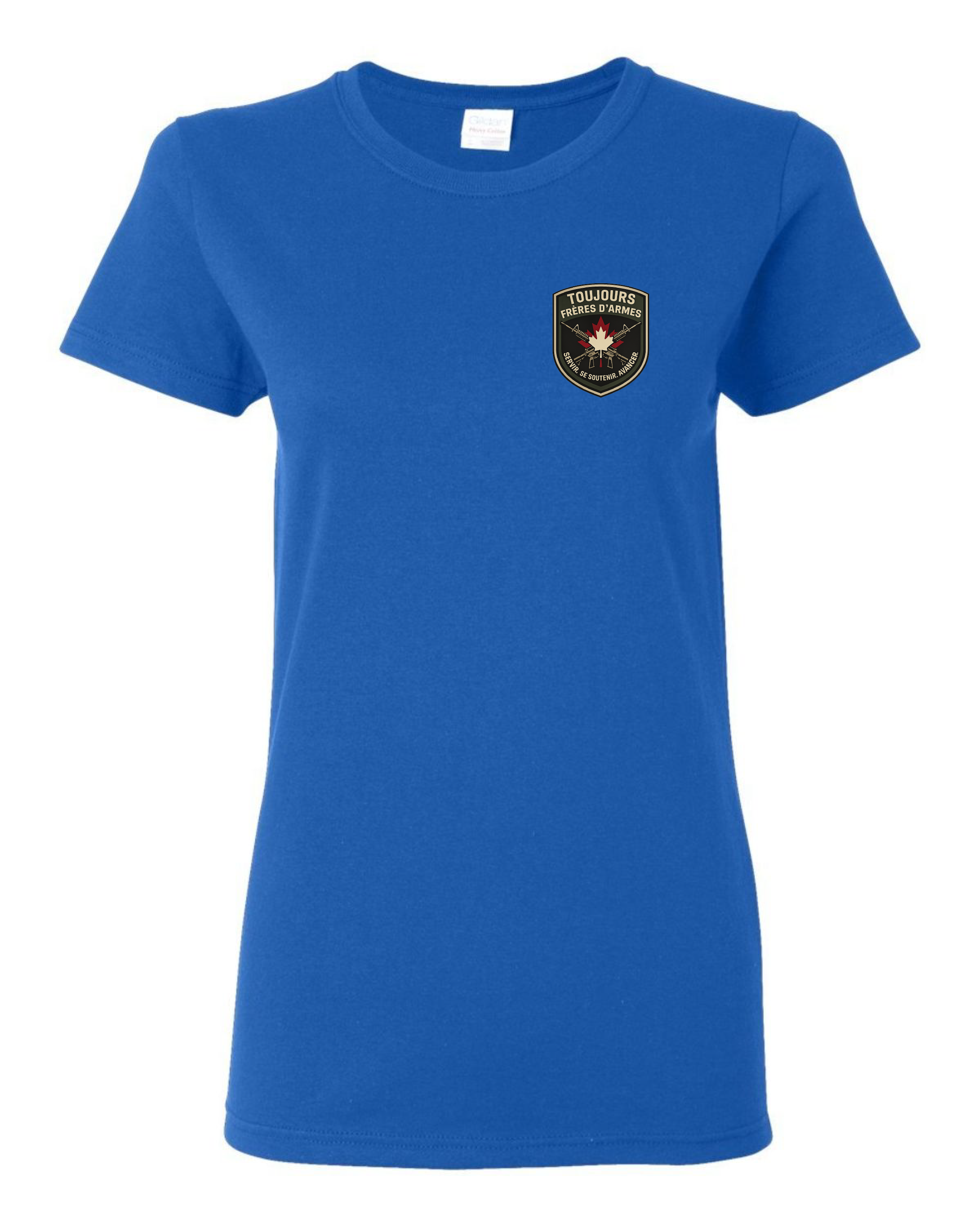 T-shirt femme Toujours frères d'Armes