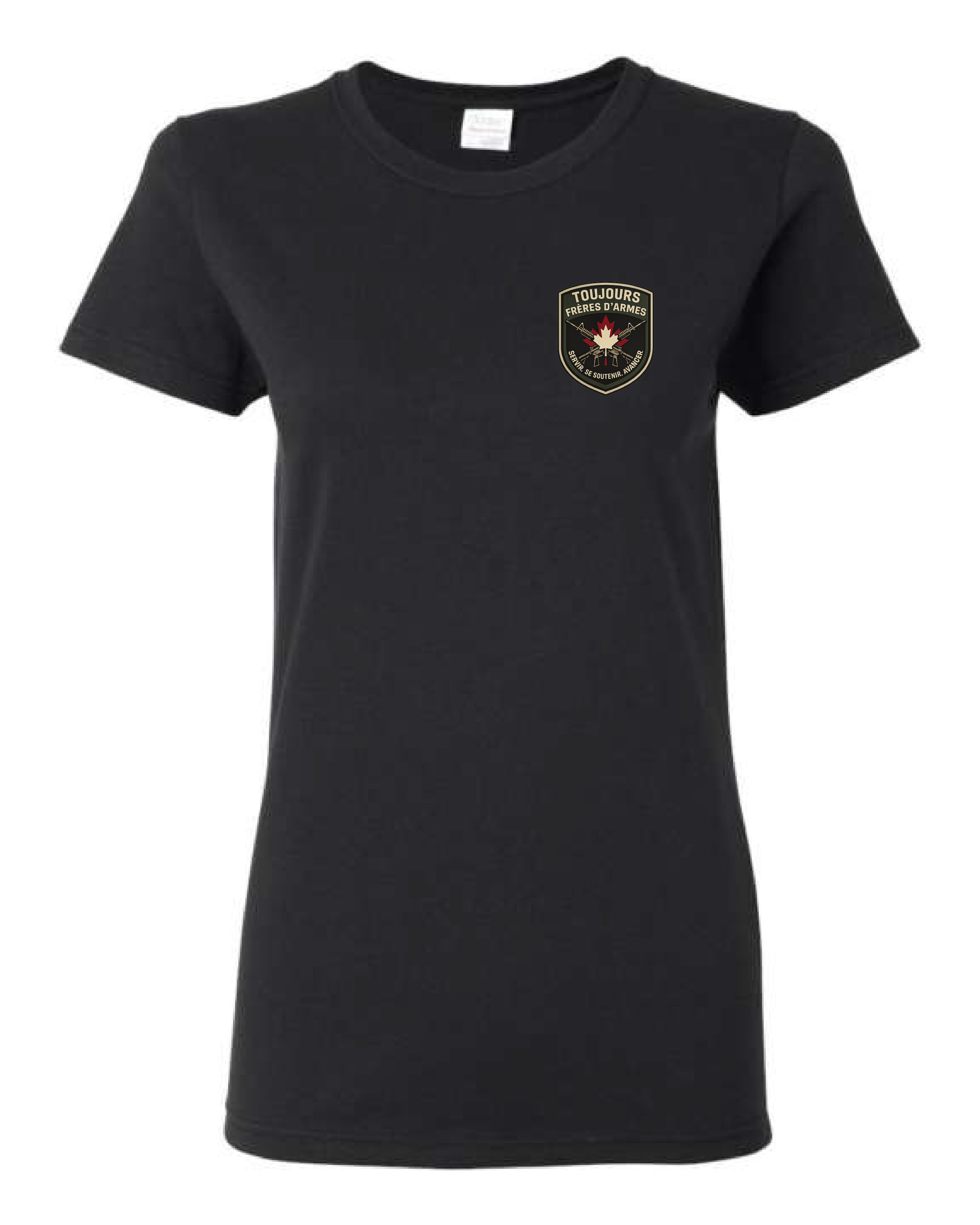T-shirt femme Toujours frères d'Armes