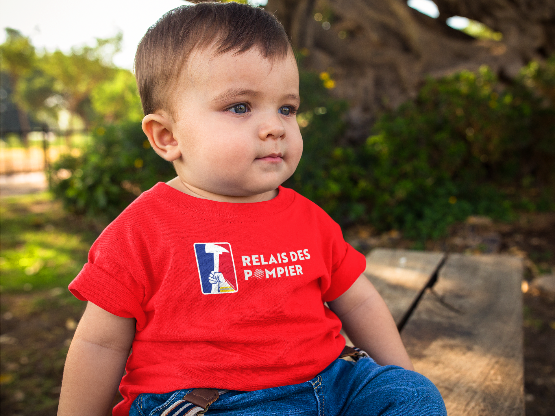 T-shirt bambin Relais des pompiers