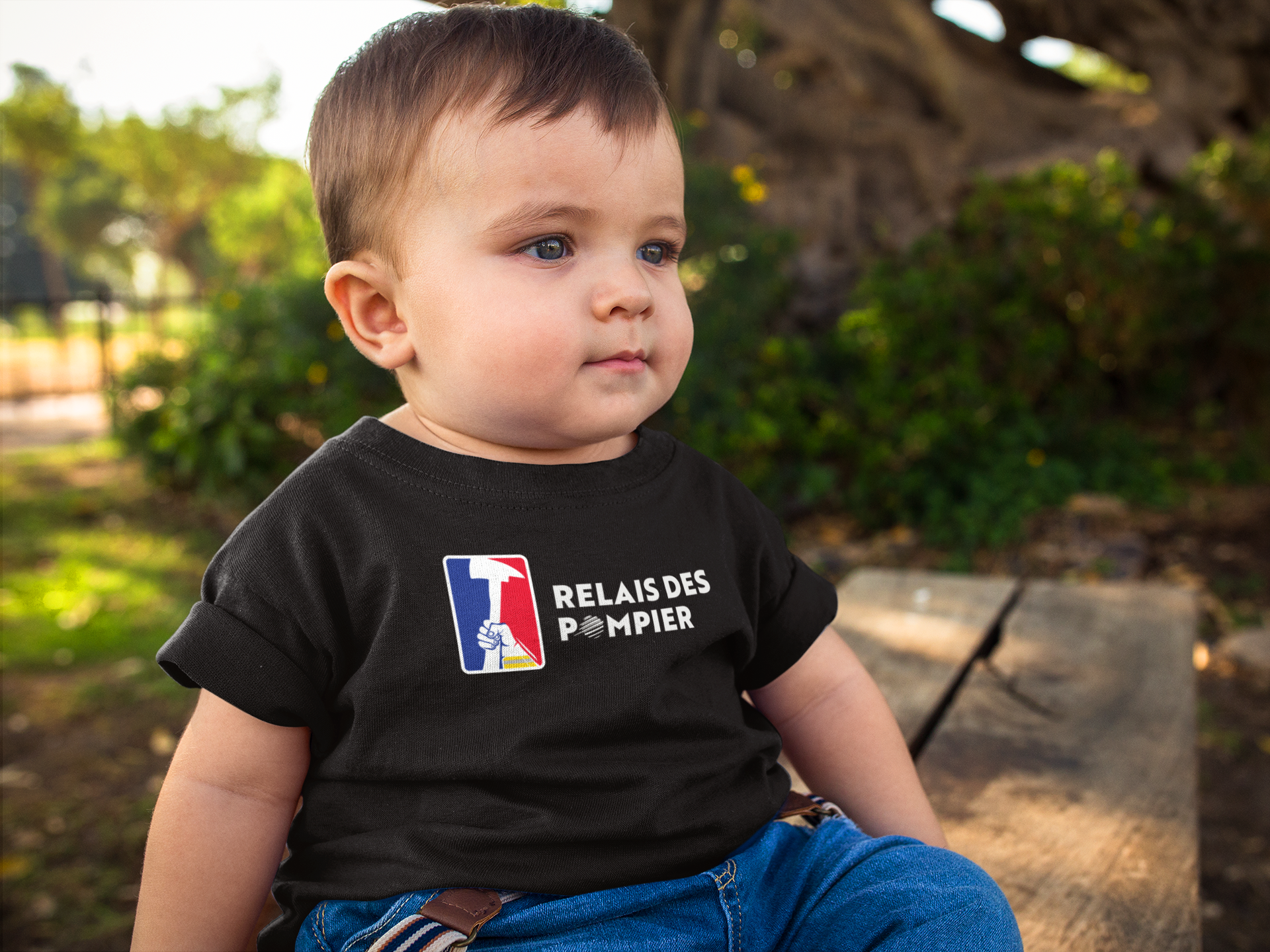 T-shirt bambin Relais des pompiers