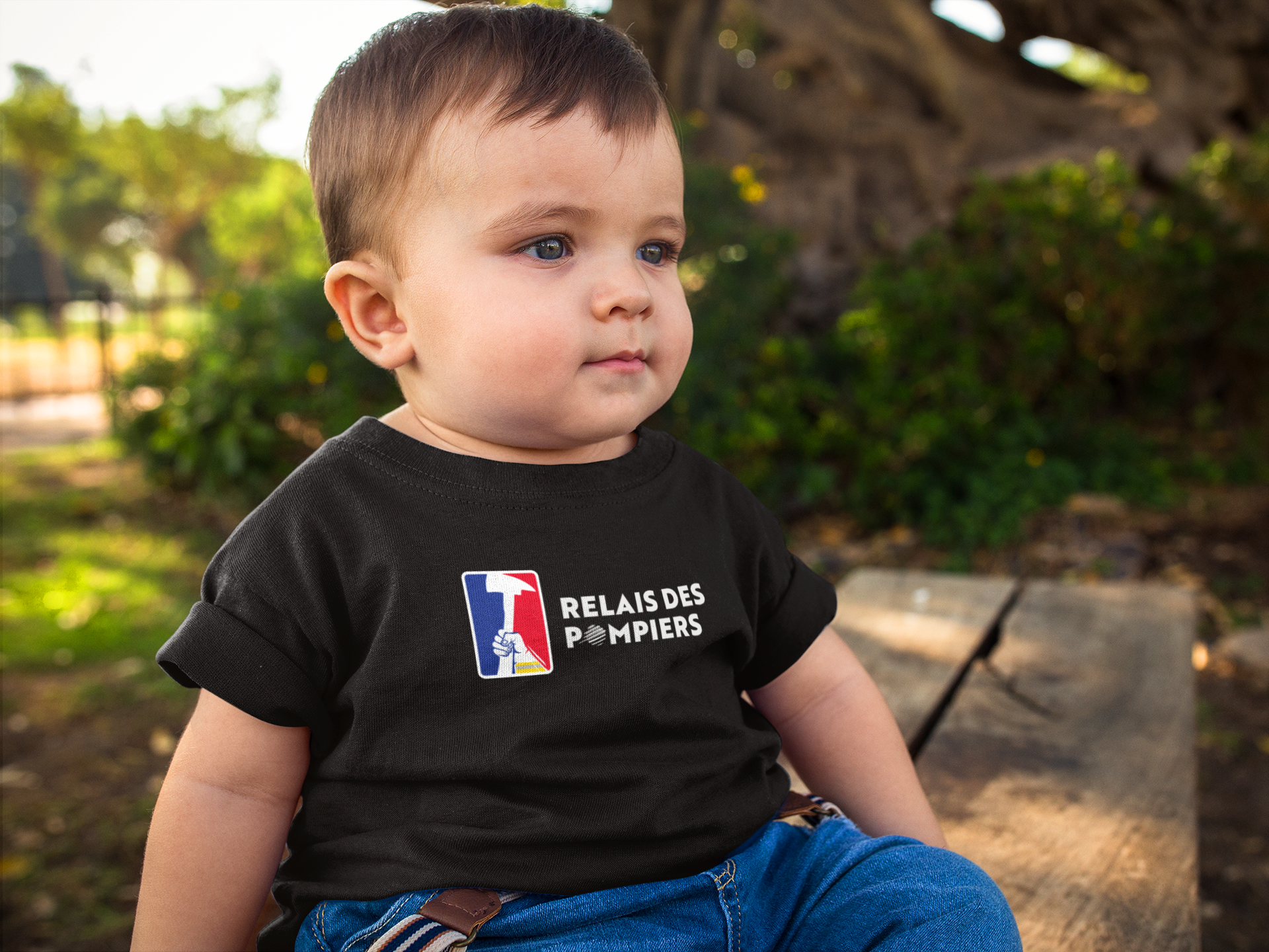 T-shirt bambin Relais des pompiers