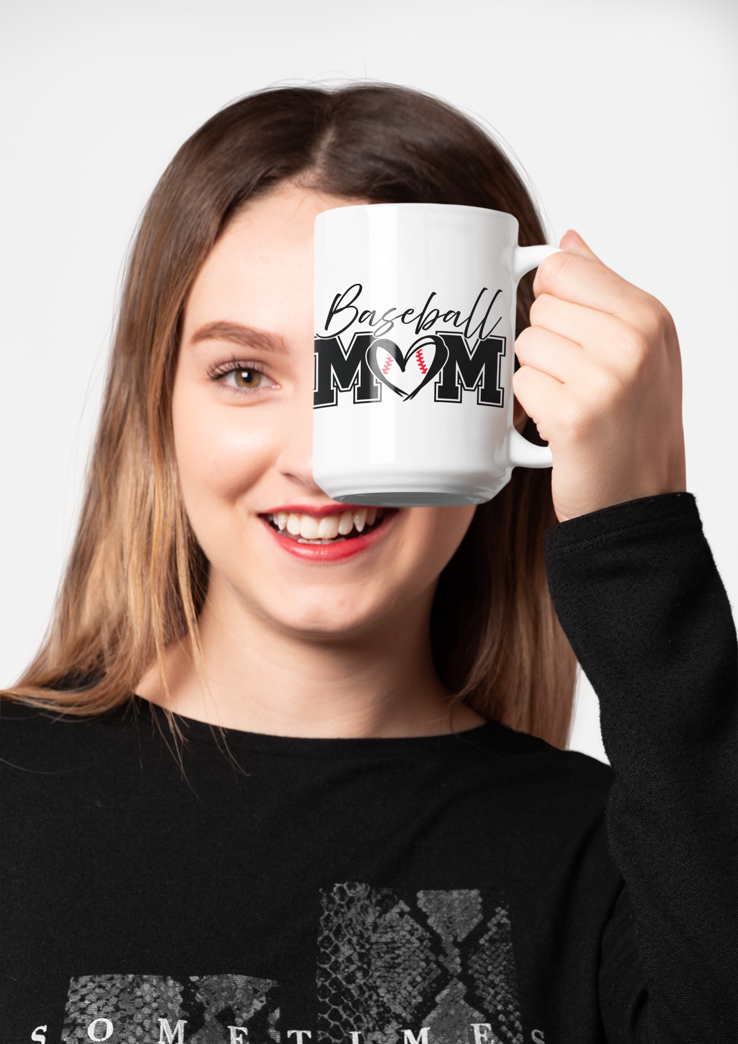 Tasse a café Baseball mom As du Grand Portneuf
