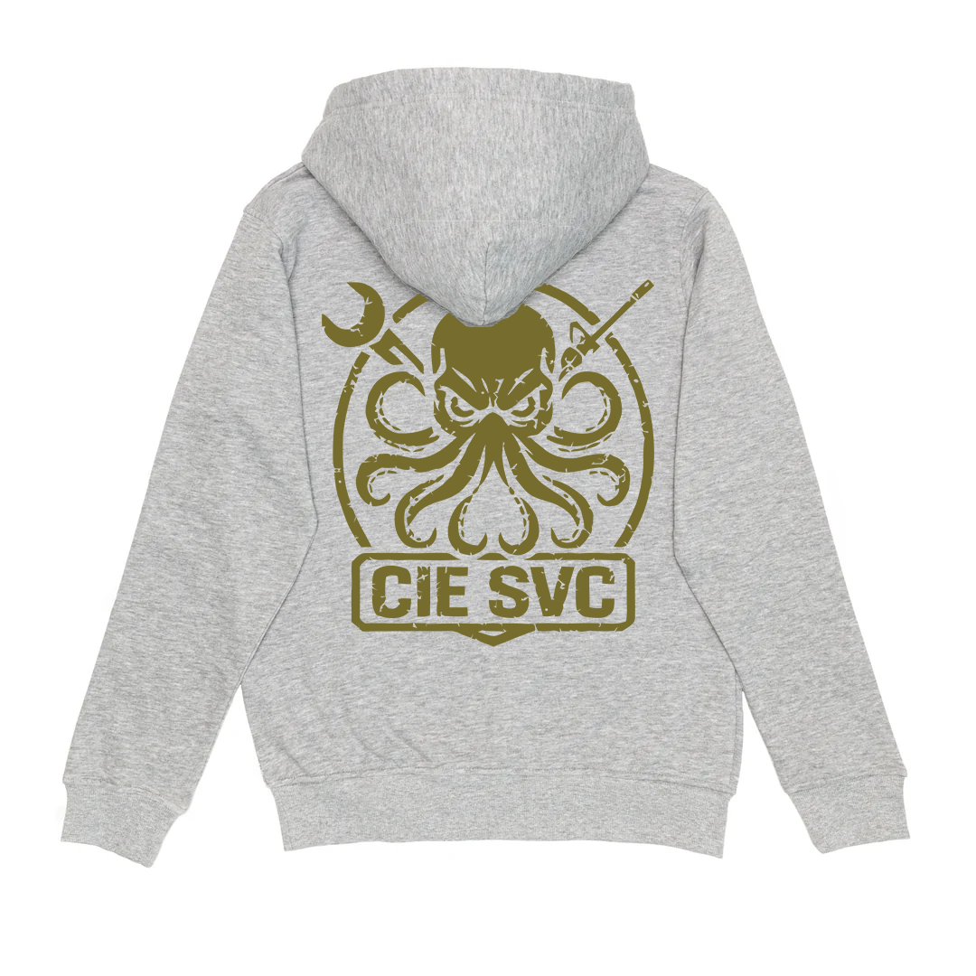 Hoodie en coton ouaté Deluxe - Cie de Service 1R22R