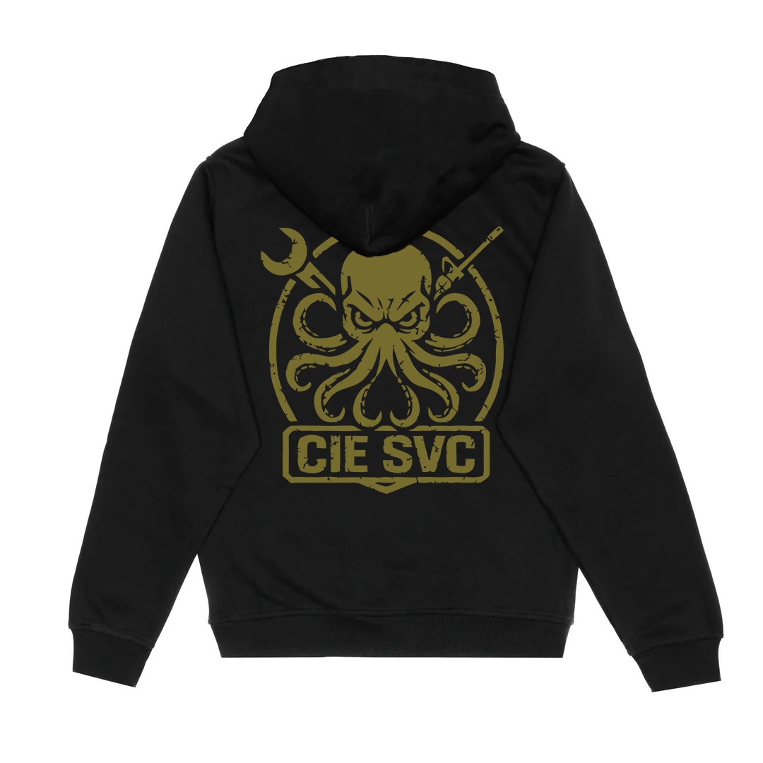 Hoodie en coton ouaté Deluxe - Cie de Service 1R22R