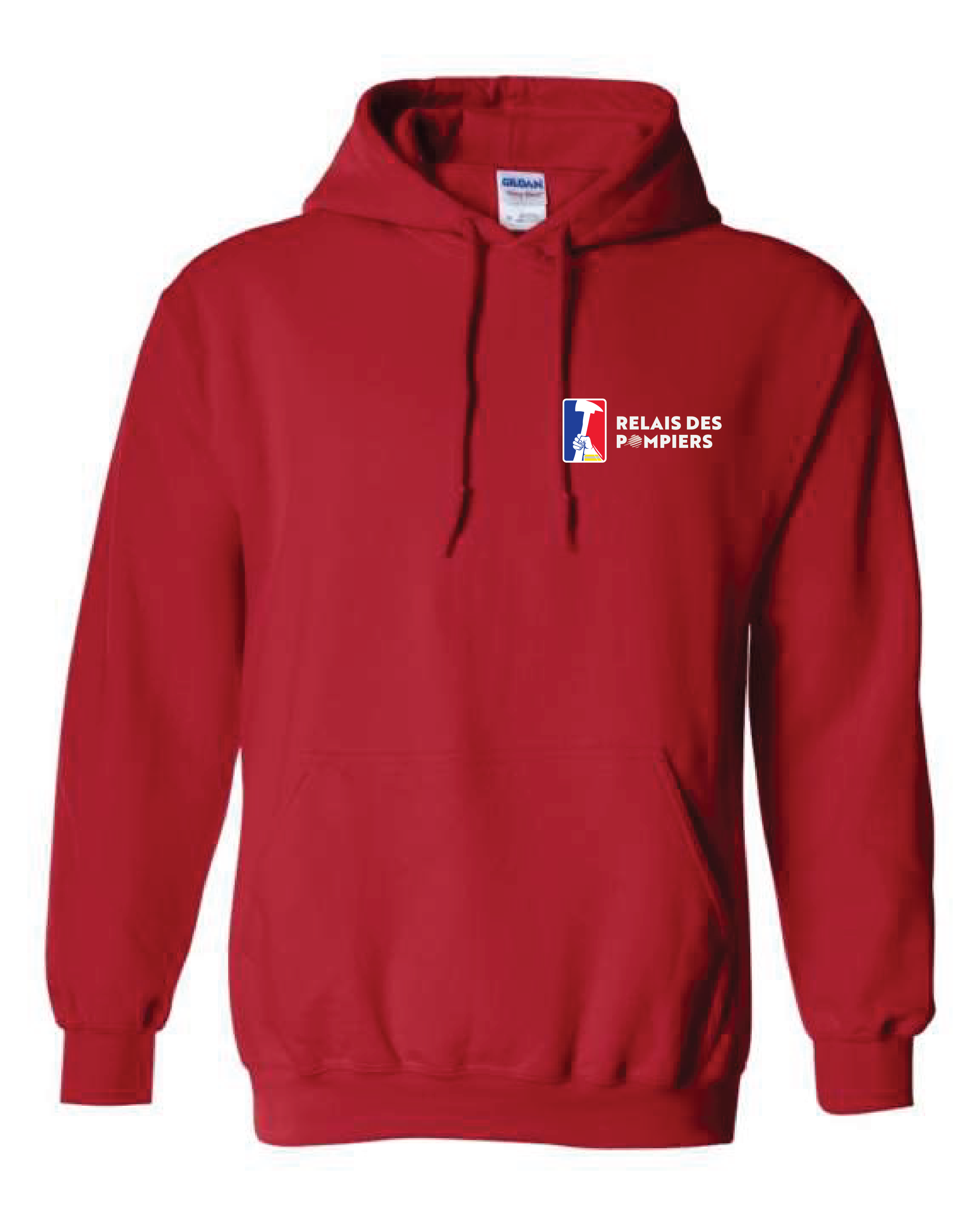 Hoodie en coton Relais des Pompiers