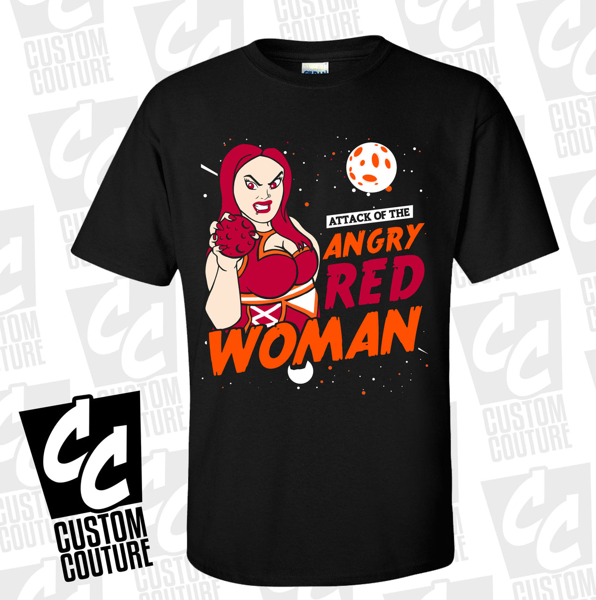 Azaelle — Attack of the Angry Red Woman