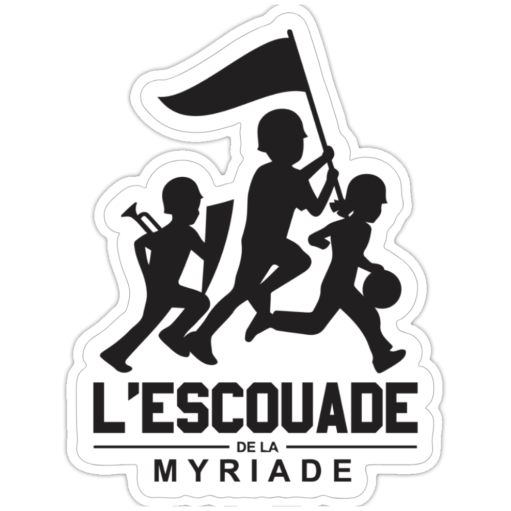 Paquet de 5 Stickers L'escouade