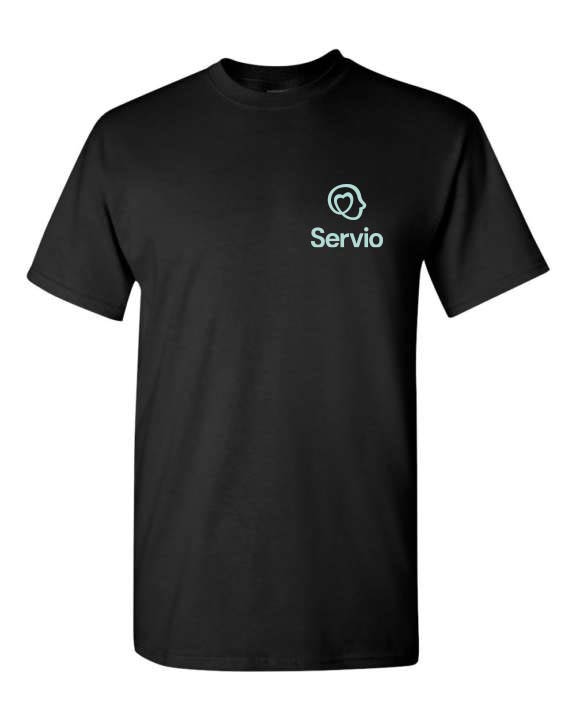 T-shirt Servio Imprimé Avant et Arrière