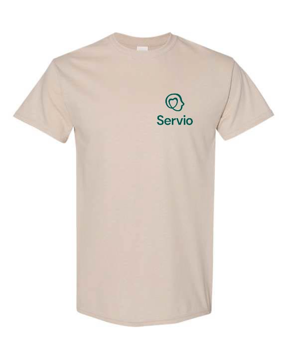 T-shirt Servio Imprimé Avant et Arrière